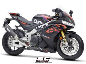 SC-Project tłumik końcowy  końcowy  SC1-R (350mm)CARBON APRILIA RSV4 2021-2024