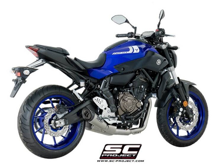 SC-Project układ wydechowy S1 Yamaha MT-07 (2017 – 2020)