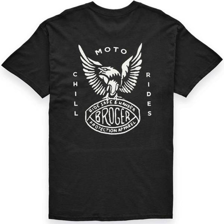 T-SHIRT BROGER EAGLE BLACK