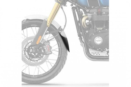 Przedłużenie błotnika do Triumph Scrambler 1200 XC / XE 2019-2025 (przednie) Czarny (N) 20808N
