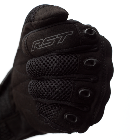 Motocyklowe Rękawice Tekstylne RST Ventilator-X Black (2951)