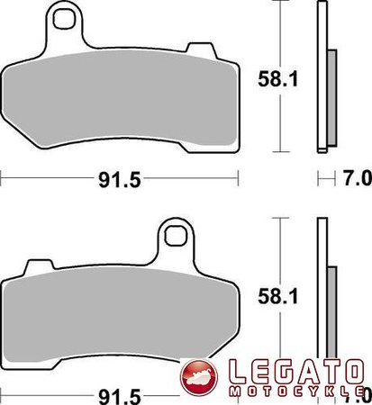 KLOCKI HAMULCOWE SBS 830 LS