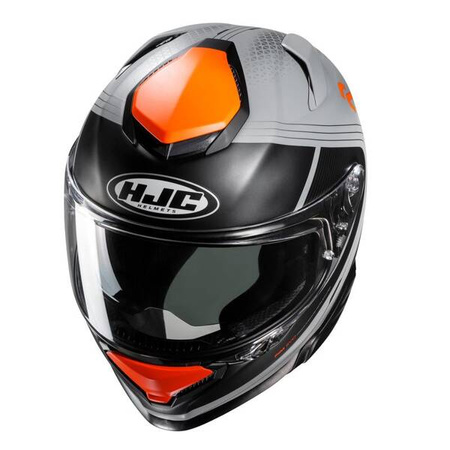 KASK HJC RPHA71 FREPE BLACK/SILVER