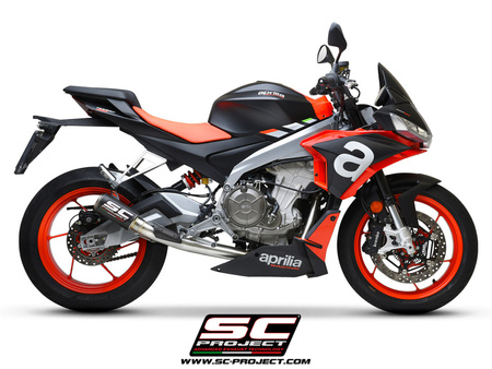 SC-Project Układ wydechowy CR-T Carbon Aprilia Tuono 660 2021-2024