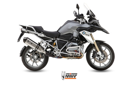Mivv Tłumik końcowy slip-on SPEED EDGE  STAINLESS STEEL BMW R 1200 GS / ADVENTURE 2013-2018