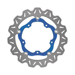 EBC Tarcza hamulcowa motocyklowa VR2119BLU VEE, niebieska