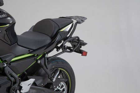 STELAŻ BOCZNY SLC LEWY SW-MOTECH KAWASAKI Z650 (16-)/NINJA 650 (16-) BLACK