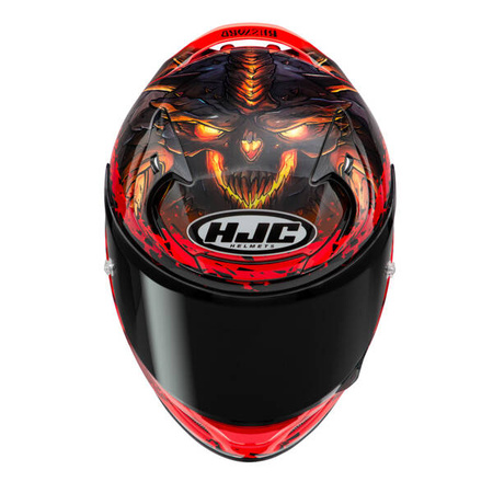 KASK HJC RPHA12 DIABLO BLIZZARD RED