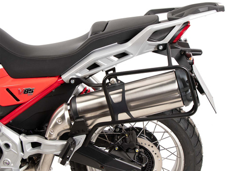 Sidecarrier permanent mounted black for Moto Guzzi V 85 TT / Strada / Travel (2024-)