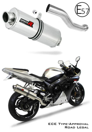 Dominator tłumik Oval Yamaha R1 RN09 OVAL 2002 - 2003 Homologowany