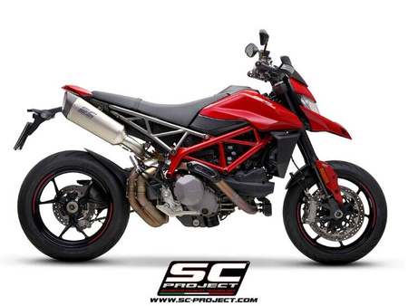SC-Project tłumik końcowy SC1-R tytan Ducati Hypermotard 950 - RVE - SP (2021 - 2024)