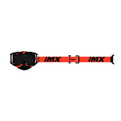GOGLE IMX DUST GRAPHIC ORANGE GLOSS/BLACK - SZYBA DARK SMOKE + CLEAR (2 SZYBY W ZESTAWIE)