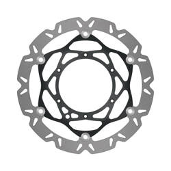 EBC Tarcza hamulcowa motocyklowa SMX6032 Supermoto, 320mm, konturowa, Carbon Look