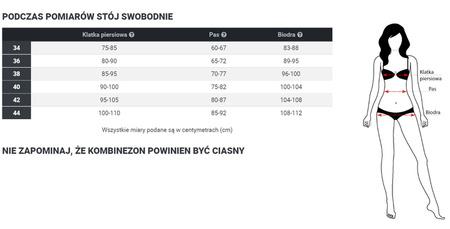 DAMSKI KOMBINEZON SKÓRZANY DWUCZĘŚCIOWY 4SR RR LADY BLACK SERIES