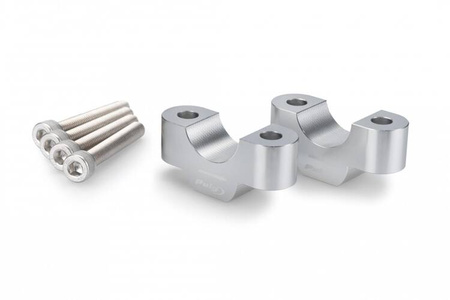 Podwyższenie kierownicy PUIG do BMW M1000XR / S1000XR (o 20 mm) Srebrny (P) 21486P