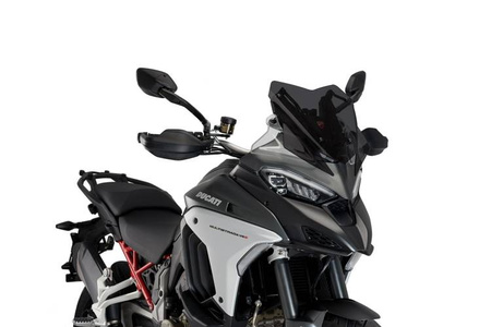 Szyba sportowa PUIG do Ducati Multistrada V4S 2021-2025 Mocno przyciemniany (F) 20729F