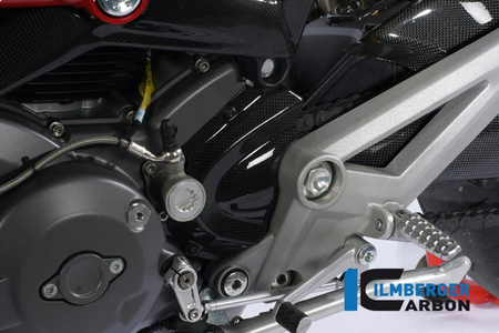 Osłona przedniej zębatki - carbon do Ducati Monster 1100 (2008-2014) ILMBERGER RIO.010.STRFI.K