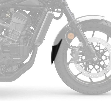 Przedłużenie błotnika do Honda CMX1100 Rebel 2021-2025 (przednie) Czarny (N) 21163N