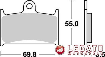 KLOCKI HAMULCOWE SBS 624 HS