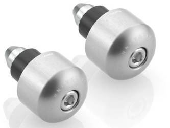 Rizoma końcówki kierownicy srebrne MA502A