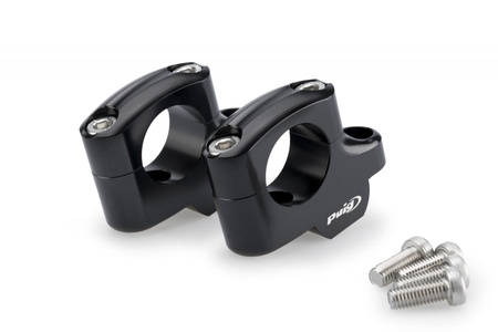 Podwyższenie kierownicy PUIG do BMW R1250GS (z przesunięciem) Czarny (N) 21801N