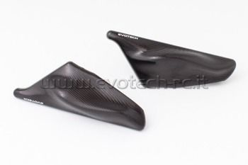 Zaślepki lusterek EVOTECH RC Ducati czarne