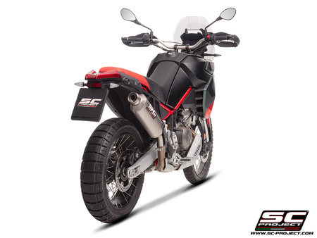 SC-Project tłumik końcowy Rally Raid tytan Aprilia Tuareg 660 2025