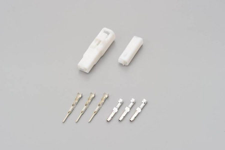 Zestaw konektorów  3P  biały  050-Typ  do kierunkowskazów HONDY