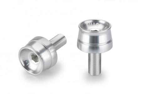 Końcówki kierownicy PUIG Speed do Suzuki GSX-8 / GSX-R1000 / GSX-R1300 Srebrny (P) 21626P