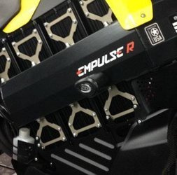 CRASHPADY AERO RG RACING BRAMMO EMPULSE R 2014- BLACK