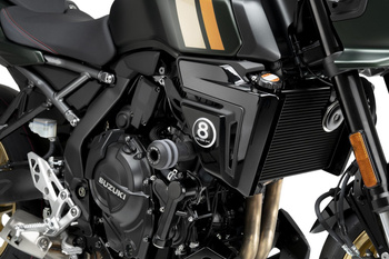 Crash pady PUIG do Suzuki GSX-8TT 25 Czarny (N) 22686N