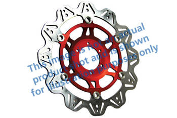 EBC Tarcza hamulcowa motocyklowa VR2089RED VEE, czerwona