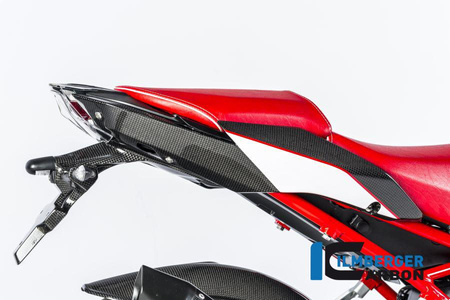 Panel boczny underseat prawy - carbon BMW R 1200 R (LC) od 2015 / BMW R 1200 RS (LC) od 2015 ILMBERGER SDR.003.R12RL.K