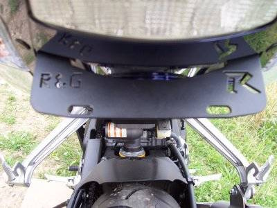 MOCOWANIE TABLICY REJESTRACYJNEJ RG RACING SUZUKI GSXR 1000 K5-K6 BAD BOY BLACK