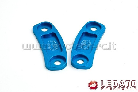 Zaślepki lusterek EVOTECH RC Kawasaki niebieskie