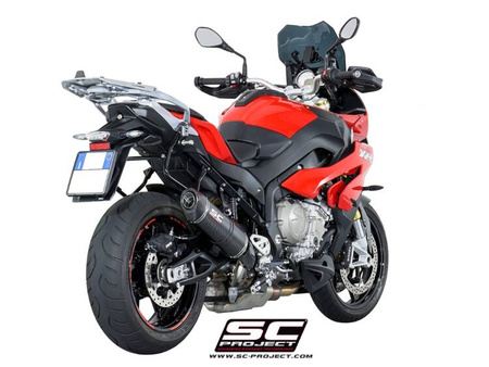 SC-Project tłumik końcowy Oval carbon BMW S 1000XR (2015-2016)