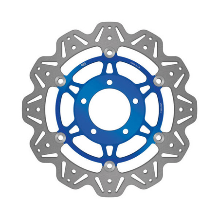 EBC Tarcza hamulcowa motocyklowa VR679BLU VEE, niebieska