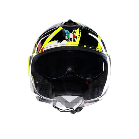 KASK MOTOCYKLOWY OTWARTY AGV ETERES ROSSI WINTER TEST 2019