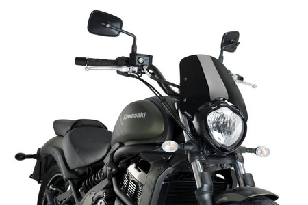 Owiewka PUIG do Kawasaki Vulcan S 15-22 (Sport) Czarny (N) 3175N
