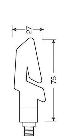 90246 Kap kierunkowskazy 12V LED 