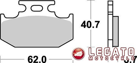 KLOCKI HAMULCOWE SBS 632 SI