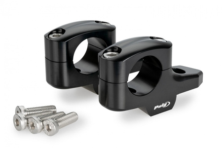 Podwyższenie kierownicy PUIG do BMW R12 (z przesunięciem) Czarny (N) 22038N