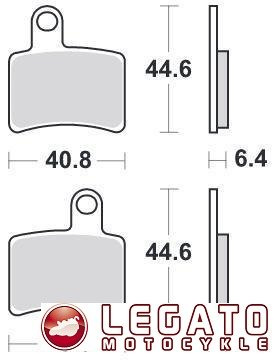 KLOCKI HAMULCOWE SBS 896 HF
