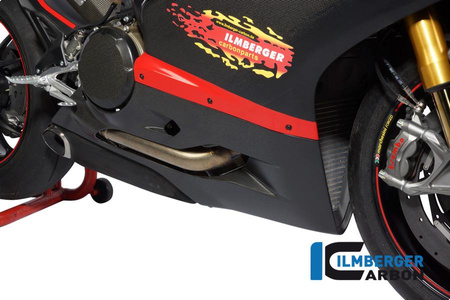 Osłona boczna dolna prawa karbonowa - Ducati Panigale 1199 (12-14) ILMBERGER VUR.004.D1199.K