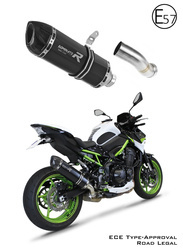 Dominator tłumik HP1 Black Kawasaki Z 900 2020 - 2024 Homologowany