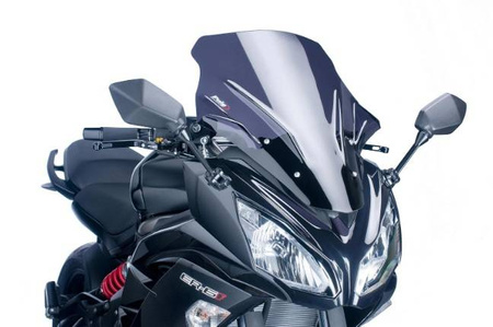 Szyba sportowa PUIG do Kawasaki ER6 F 12-16 Mocno przyciemniany (F) 5998F