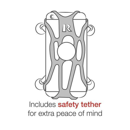 RAM® X-Grip® Duży uchwyt na telefon z przyssawką Twist-Lock™ - średni