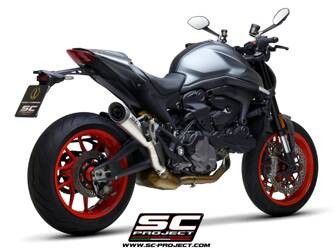 SC-Project tłumik końcowy S1 tytan Ducati Monster 937 (2021-2024)