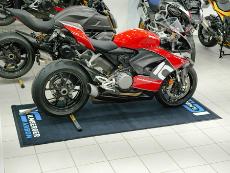 Dywan warsztatowy do motocykla Merchandise Merchandise 95x240 cm - czarny ILMBERGER TEP.002