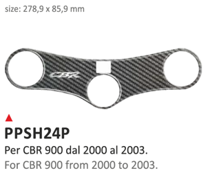 ONEDESIGN Naklejka na półkę kierownicy Honda CBR 900 2000/2003